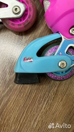 Роликовые коньки детские LOL