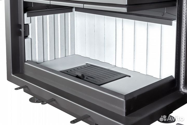 Каминная топка Экокамин Альфа 700 два стекла