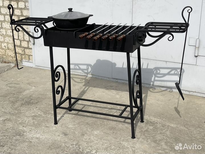 Подставка на мангал для казана 