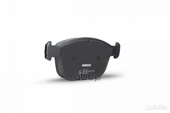 Колодки тормозные дисковые 3000-177 metaco