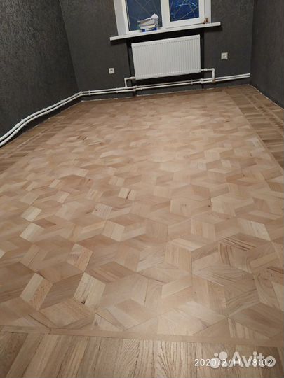 Циклевка и ремонт паркета
