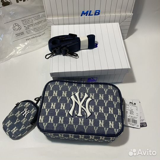Сумка мессенджер MLB mnonogram новая оригинал