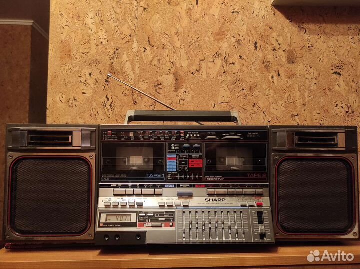 Стереофоническая Магнитола Sharp GF-800Z (D) 1982