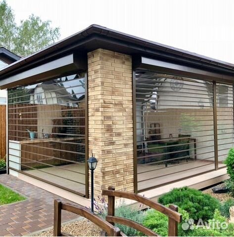 Рольставни из монолитного поликарбоната 2500/2200