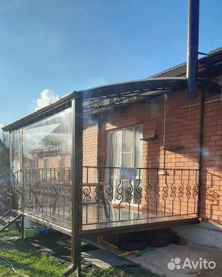 Мягкие окна для веранды