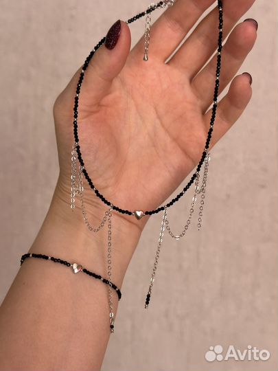 Чокер и браслет
