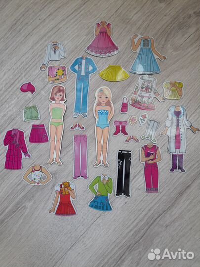 Куклы с магнитной одеждой