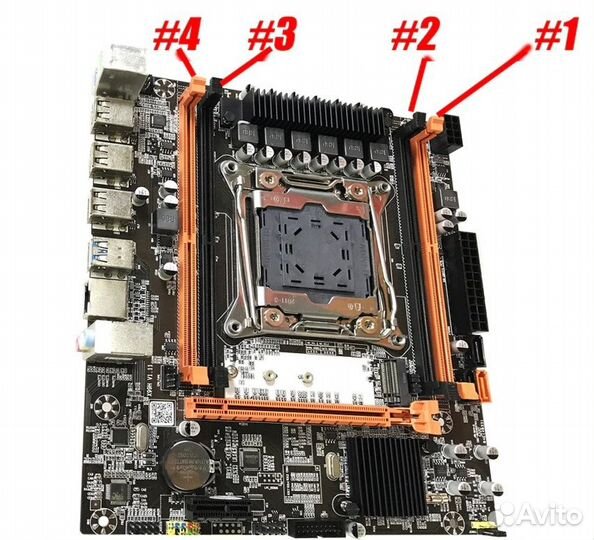 Atermiter X99 mATX Материнская плата LGA2011 V3