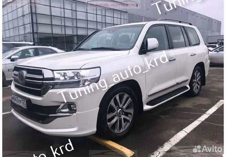 Молдинги дверей Toyota Land Cruiser 200