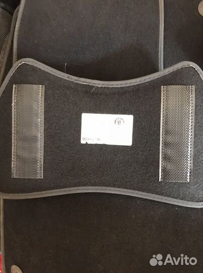 Коврики Шкода супер Б 2013г оригинал