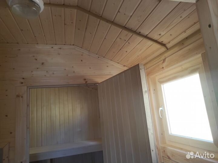 Мобильные бани из бруса под ключ