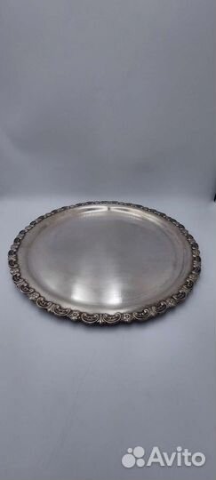 Поднос блюдо мельхиор prima alpacca