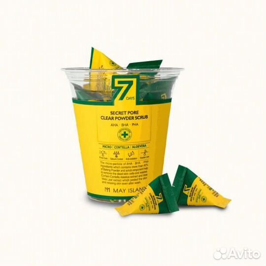 Скраб для лица May Island 7days кислотный Secret