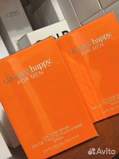 Clinique happy for men одеколон