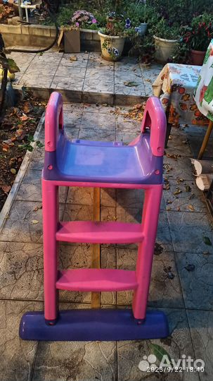 Детская горка пластиковая