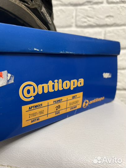 Ботинки Antilopa 29 р натуральная кожа мех зима