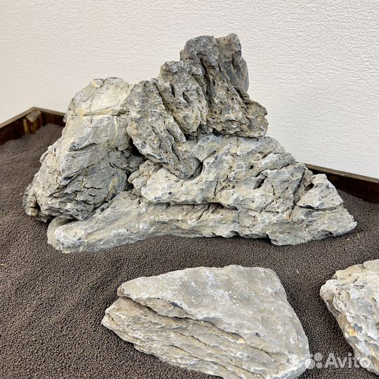 Камни для аквариума / Серая гора (кам28)