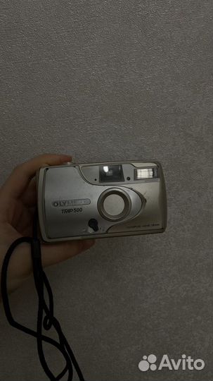 Плёночный фотоаппарат olympus trip 500