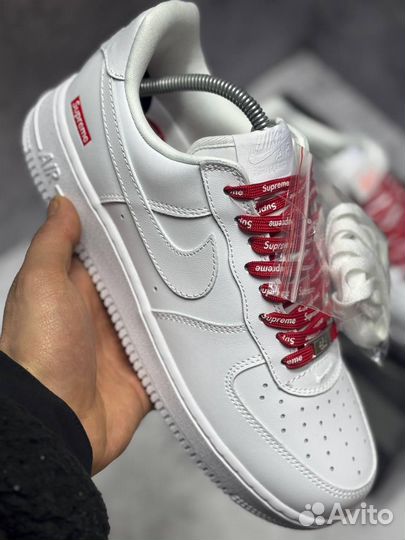 Кроссовки Nike Air Force 1 Supreme (Арт.72456)