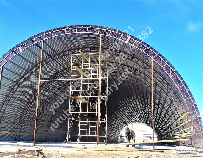 Ангар под ключ 1037 m2