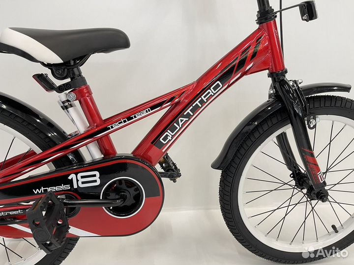 Велосипед детский Tech Team Quattro 18”