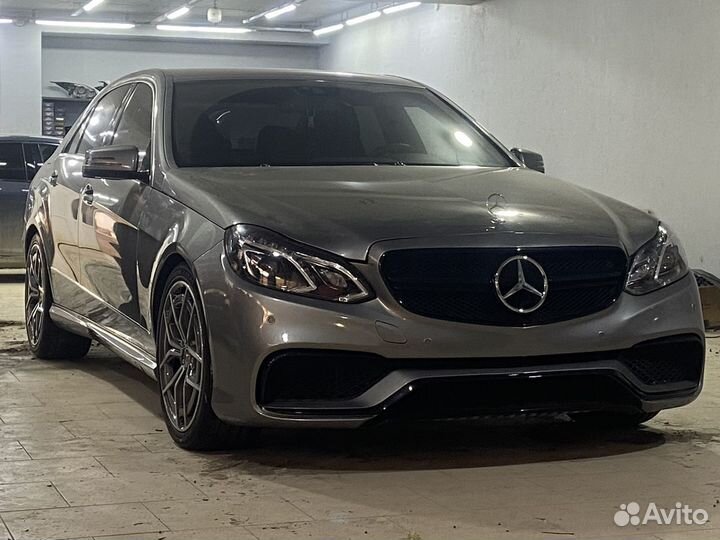 Передний бампер mercedes w 212 amg 63