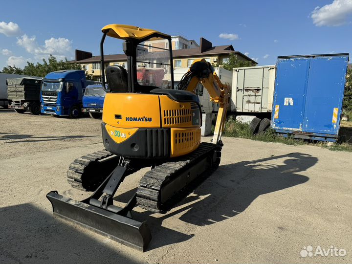 Мини-экскаватор Komatsu PC30UU-5, 2015