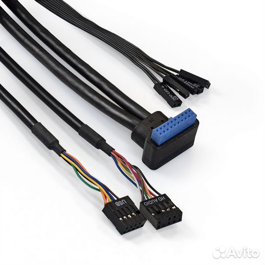 Корпус Desktop ExeGate MI-641-TPS350 (mini-ITX/mAT