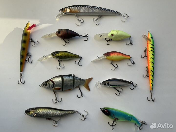 Воблеры Японские, Троллинговые, Ратлины, Обмен