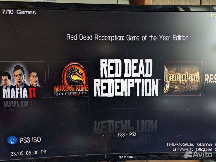 Sony PS3 Slim прошитая hen 320 Gb