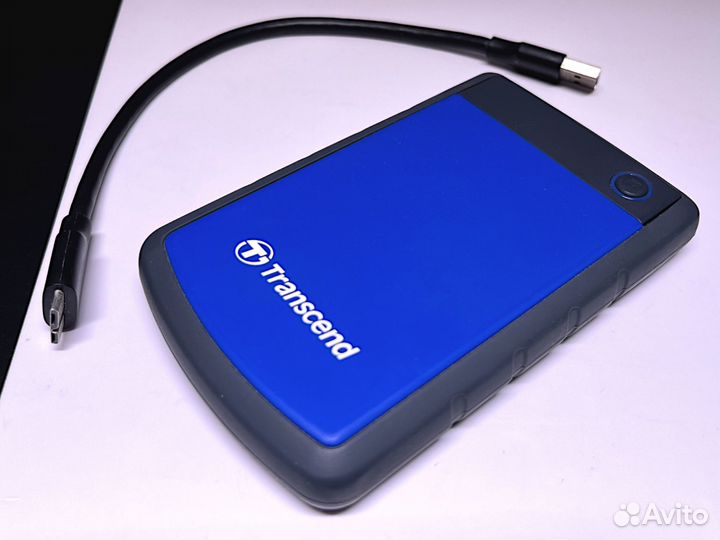 Внешний диск HDD Transcend StoreJet 25H3 TS1TSJ25H