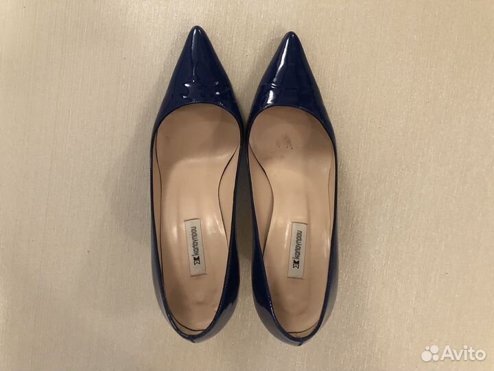 Туфли женские 39 размер натуральная лаковая кожа
