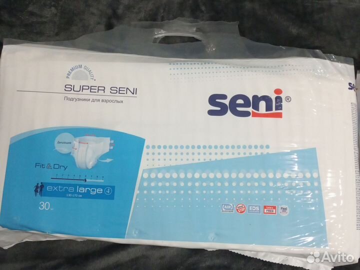 Подгузники, пеленки seni