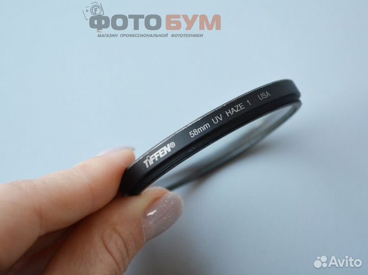 Фильтр защитный на объектив Tiffen UV Haze 58mm