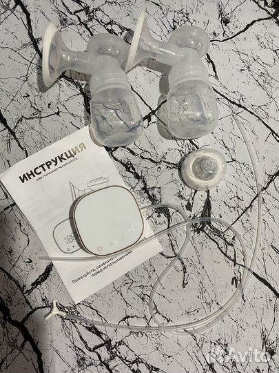 Молокоотсос электрический двойной