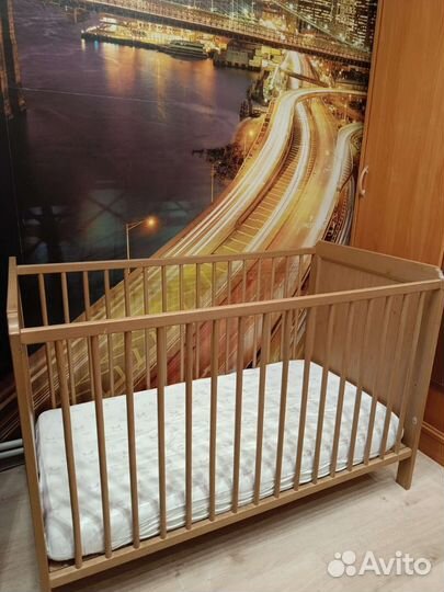 Детская кроватка IKEA икея