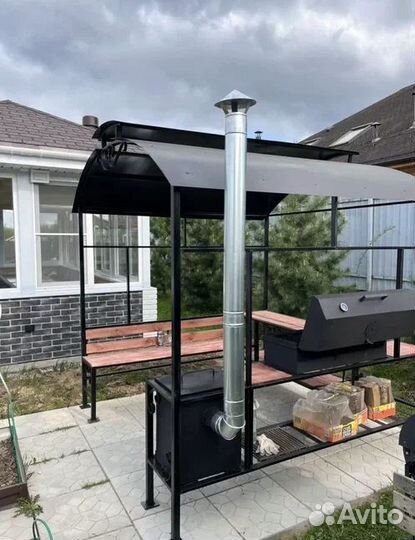 Мангал беседка