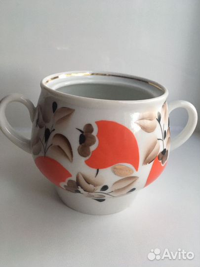 Сахарница фарфор СССР