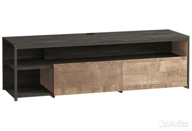 Тумба под телевизор Трувор дуб гранж песочный, инт