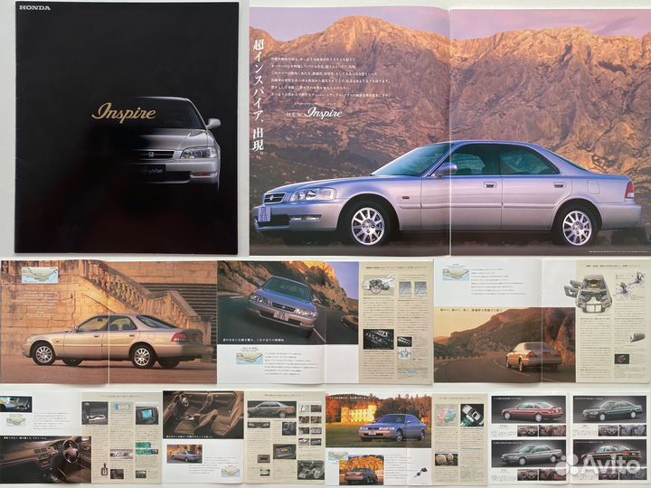 Дилерские каталоги Honda Inspire 1995-2010 Япония