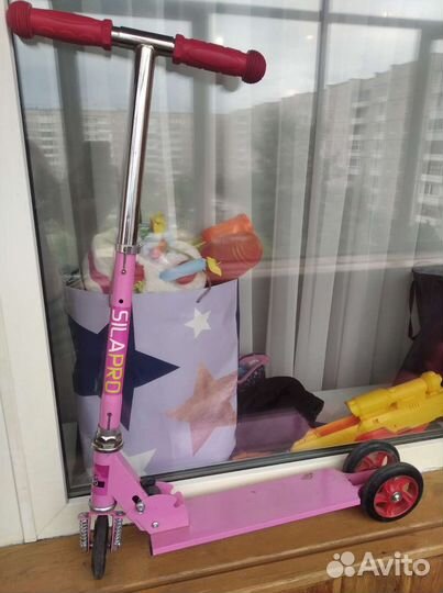 Самокат детский трехколесный