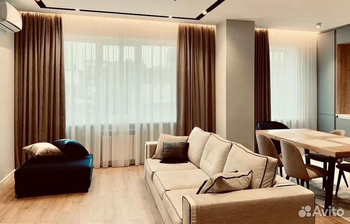 Штора из вуали молочного цвета 700x300