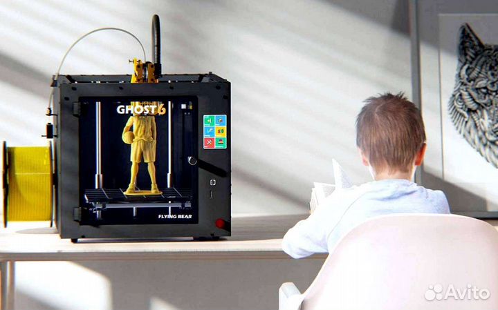 3D принтер FlyingBearGhost6, аренда, ремонт, креди