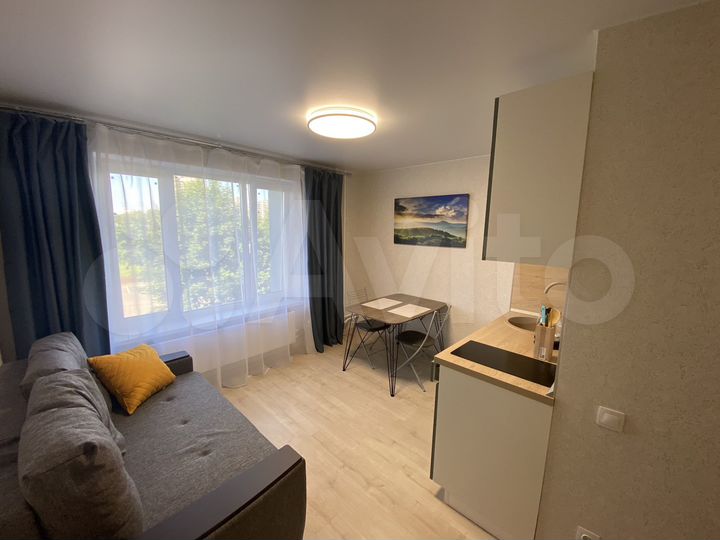 Квартира-студия, 17,3 м², 7/9 эт.