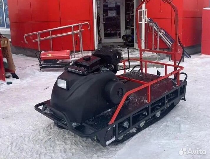 Мотобуксировщик Бурлак-М Экспедитор max 20 л.с