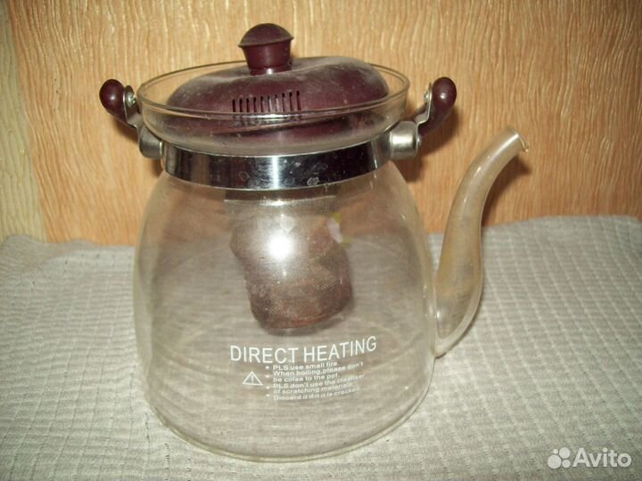 Розовое стекло Эл.соковыжималка Чайник. заварочный