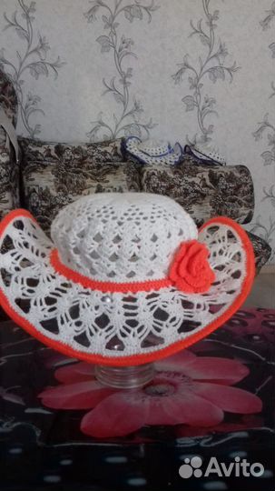 Вязаные шляпки на лето