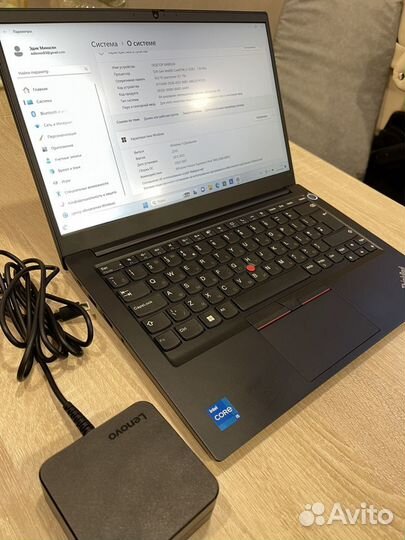 Ноутбук Lenovo Thinkpad e14 Gen 4 21e3003rue