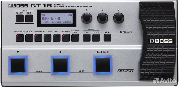 Процессор эффектов для бас гитары Boss GT-1B