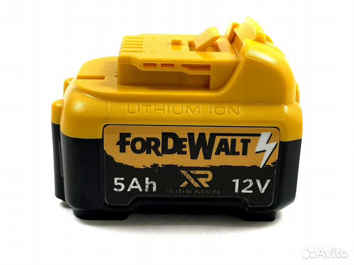 Аккумулятор DeWalt 12V 5 Ah XR Li-ion